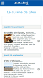 Mobile Screenshot of liloucuisine.canalblog.com