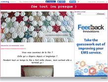 Tablet Screenshot of feetoutoupresque.canalblog.com