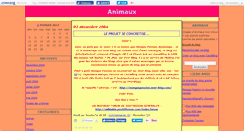 Desktop Screenshot of animauxtoutchou.canalblog.com
