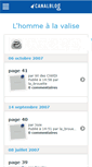 Mobile Screenshot of lhommealavalise.canalblog.com