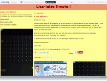 Tablet Screenshot of liselottefimote.canalblog.com
