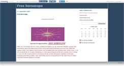 Desktop Screenshot of freehoroscope.canalblog.com