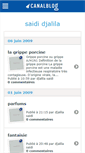 Mobile Screenshot of djalilasaidi.canalblog.com
