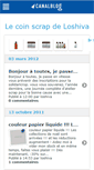 Mobile Screenshot of loshiva.canalblog.com