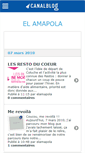 Mobile Screenshot of elamapola.canalblog.com