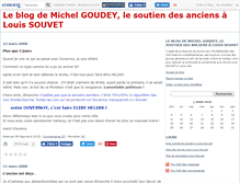 Tablet Screenshot of michelgoudey.canalblog.com