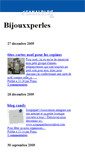 Mobile Screenshot of bijouxxperles.canalblog.com