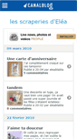 Mobile Screenshot of eleablabla.canalblog.com