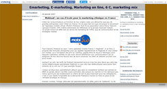 Desktop Screenshot of emarketing.canalblog.com