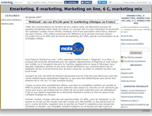 Tablet Screenshot of emarketing.canalblog.com