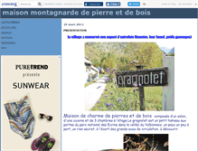 Tablet Screenshot of maisonmontagnard.canalblog.com