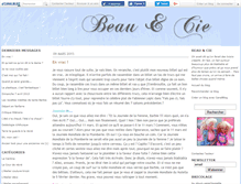 Tablet Screenshot of beauetcie.canalblog.com