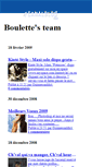 Mobile Screenshot of bouletteteam.canalblog.com