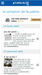 Mobile Screenshot of comptoirpatine.canalblog.com
