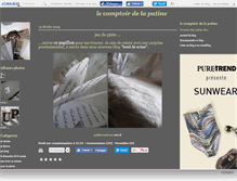 Tablet Screenshot of comptoirpatine.canalblog.com