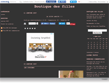 Tablet Screenshot of boutiquedefille.canalblog.com