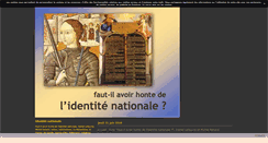 Desktop Screenshot of identitenational.canalblog.com