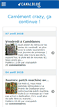 Mobile Screenshot of carrementcrazy2.canalblog.com