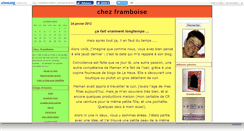 Desktop Screenshot of chezframboise.canalblog.com