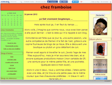 Tablet Screenshot of chezframboise.canalblog.com
