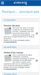 Mobile Screenshot of pourquoi333.canalblog.com