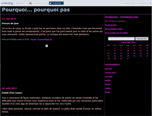 Tablet Screenshot of pourquoi333.canalblog.com