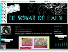 Tablet Screenshot of lescrapdelaly.canalblog.com