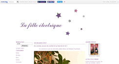 Desktop Screenshot of lafillelectrique.canalblog.com