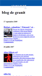 Mobile Screenshot of blogdegranit.canalblog.com