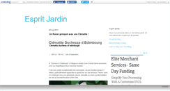 Desktop Screenshot of espritjardin.canalblog.com