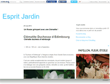 Tablet Screenshot of espritjardin.canalblog.com