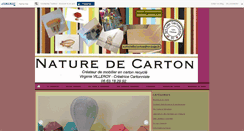 Desktop Screenshot of naturedecarton.canalblog.com