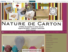 Tablet Screenshot of naturedecarton.canalblog.com