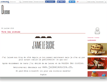 Tablet Screenshot of delicious.canalblog.com