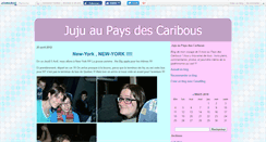 Desktop Screenshot of jujuetlecaribou.canalblog.com