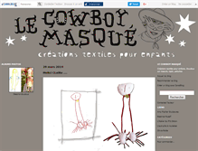 Tablet Screenshot of lecowboymasque.canalblog.com