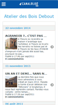 Mobile Screenshot of boisdebouts.canalblog.com