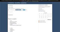 Desktop Screenshot of cuisine3345.canalblog.com