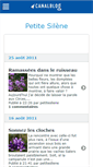 Mobile Screenshot of petitesilene.canalblog.com