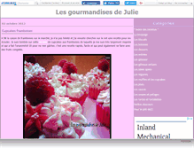 Tablet Screenshot of julielagourmande.canalblog.com
