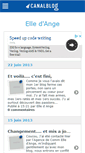 Mobile Screenshot of elledange.canalblog.com