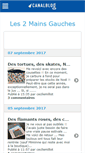 Mobile Screenshot of les2mainsgauches.canalblog.com