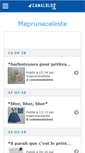 Mobile Screenshot of mapruneceleste.canalblog.com