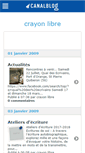 Mobile Screenshot of crayonlibre.canalblog.com