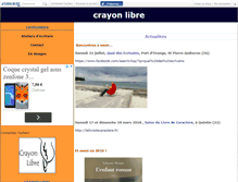 Tablet Screenshot of crayonlibre.canalblog.com