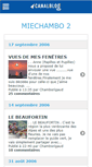 Mobile Screenshot of miechambo2.canalblog.com