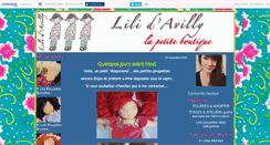 Desktop Screenshot of lilidavilly.canalblog.com