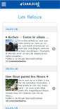 Mobile Screenshot of lesreloux.canalblog.com
