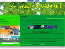 Tablet Screenshot of geantvert.canalblog.com