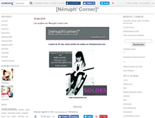 Tablet Screenshot of nenuphcorner.canalblog.com